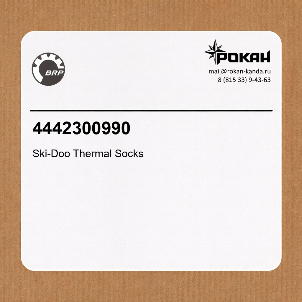 BRP Ski-Doo Thermal Socks (L) (Носки мужские)