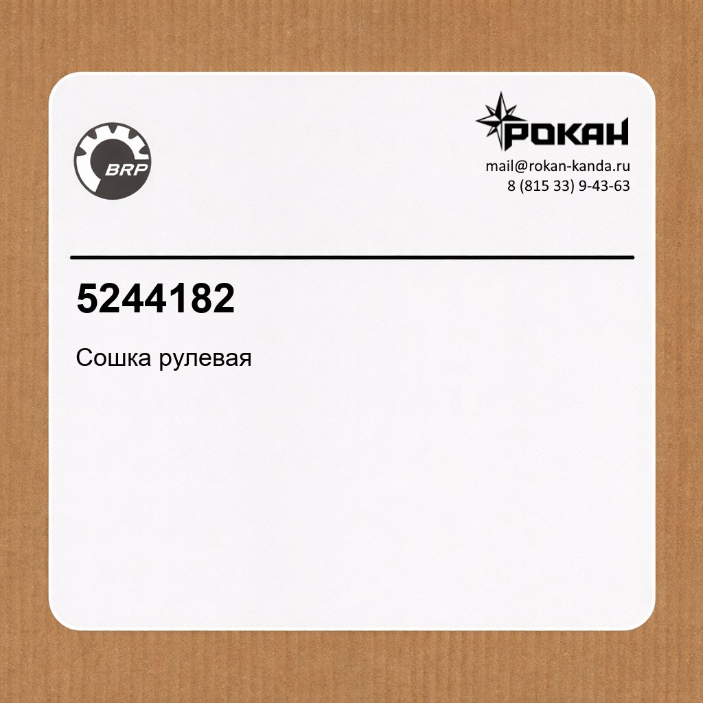 BRP Сошка рулевая (рычаг поворотный)