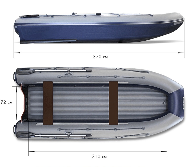 ФЛАГМАН DK 370 IGLA лодка ПВХ