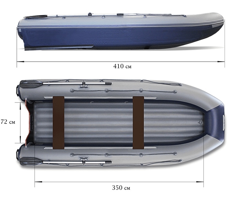 ФЛАГМАН DK 410 IGLA лодка ПВХ