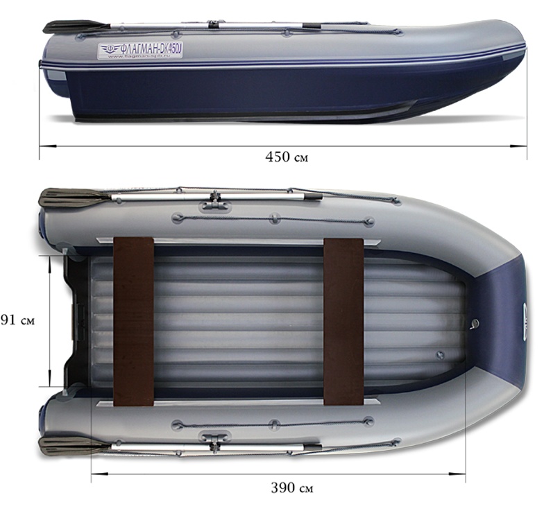 ФЛАГМАН DK 450 Jet лодка ПВХ